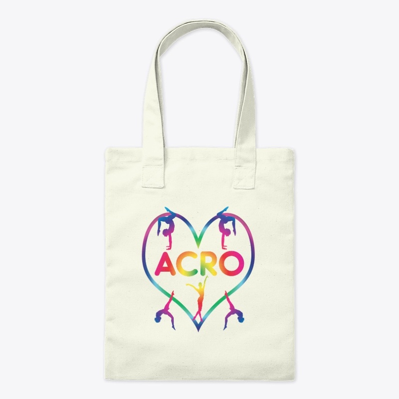 Rainbow Heart Acro