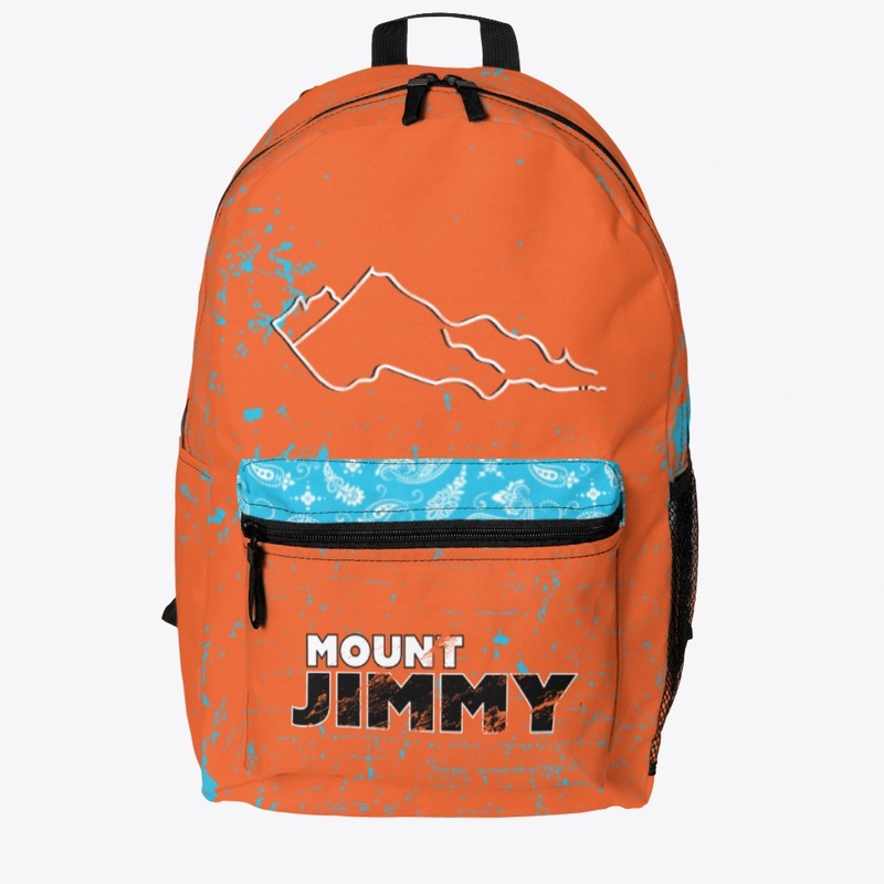Mount Jimmy - Orange and Blue
