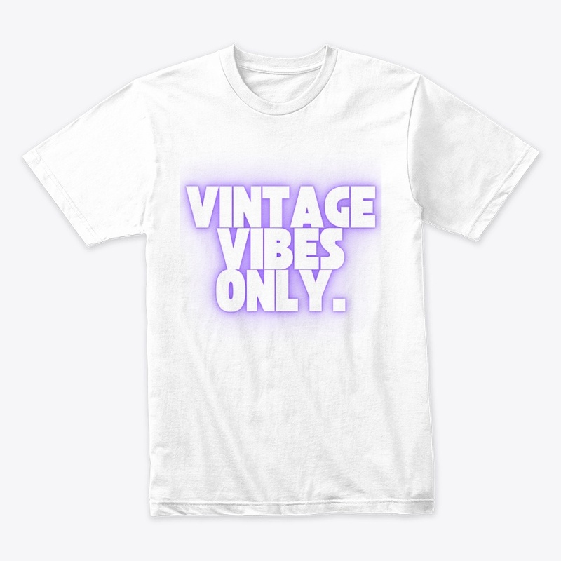 Vintage Vibes Only T-Shirt Design