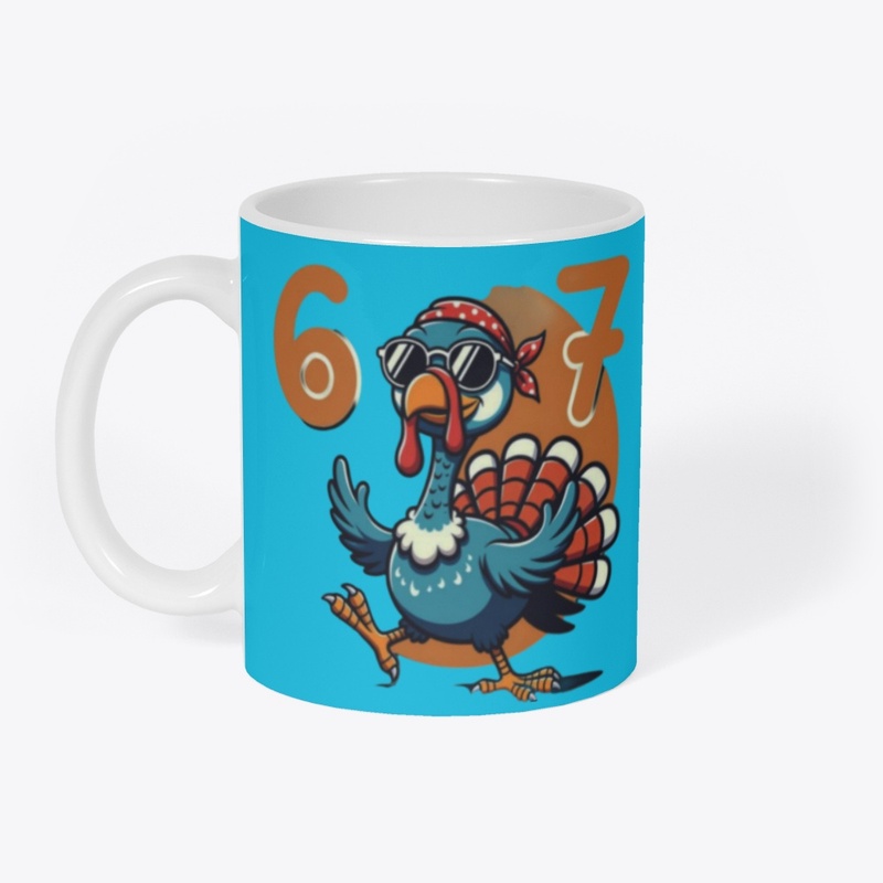 Cool Retro Turkey – Funny Thanksgiving