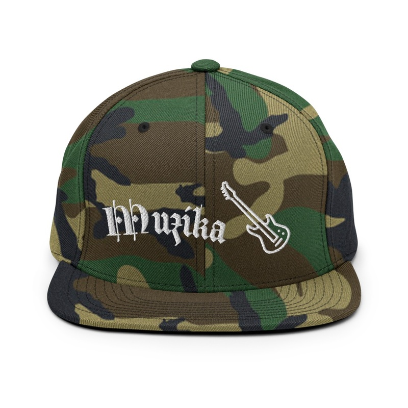 Muzika Embroidered Cap