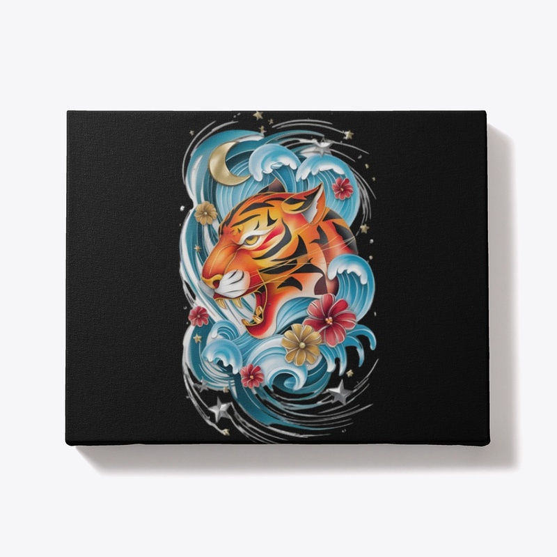 tiger t-shirt graphics design