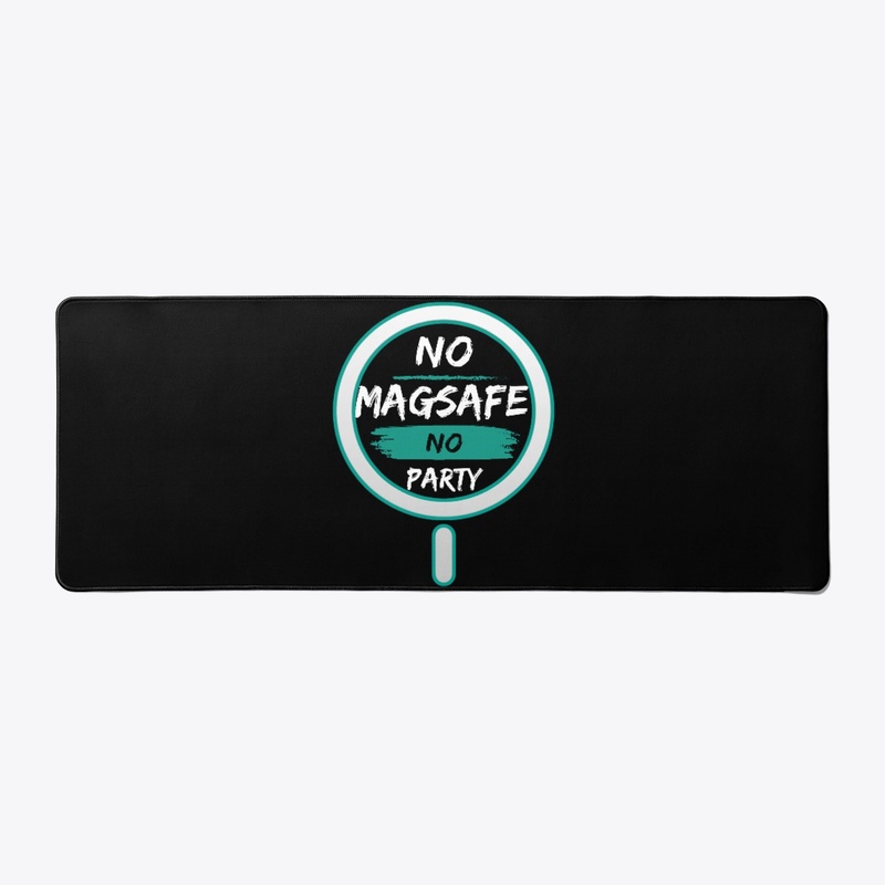 No MagSafe No Party (White)