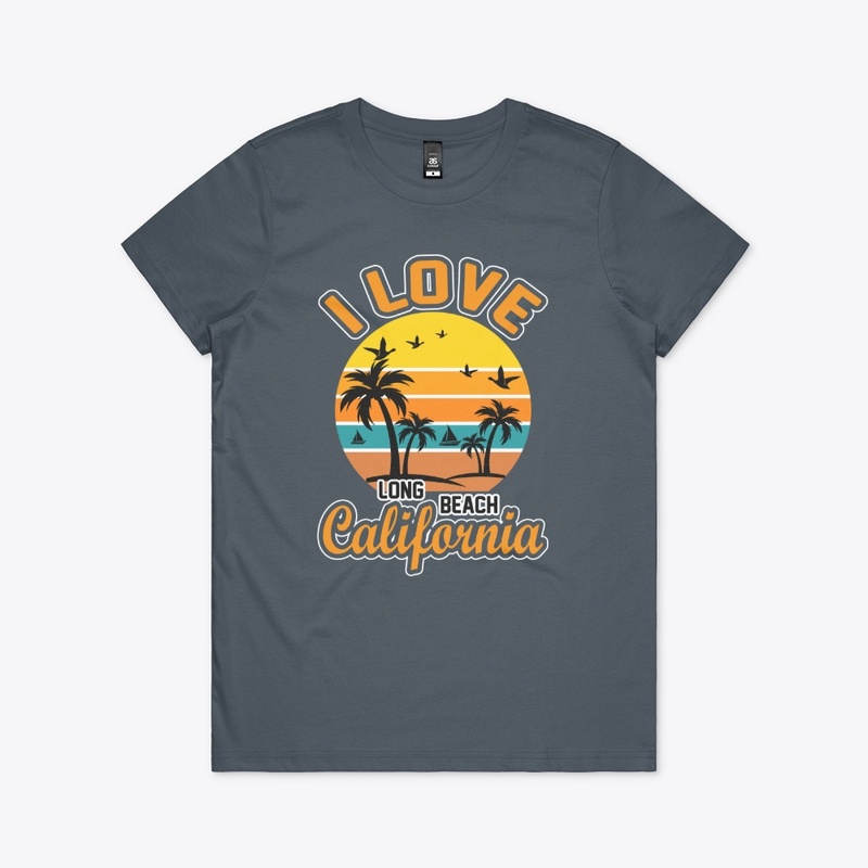 Long Beach California - Summer T  Shirt 