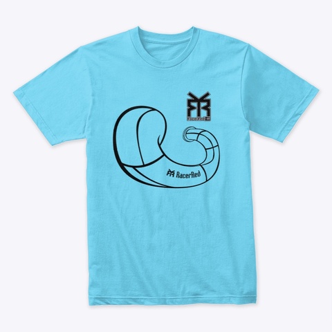 Two Strokes Tahiti Blue T-Shirt Front
