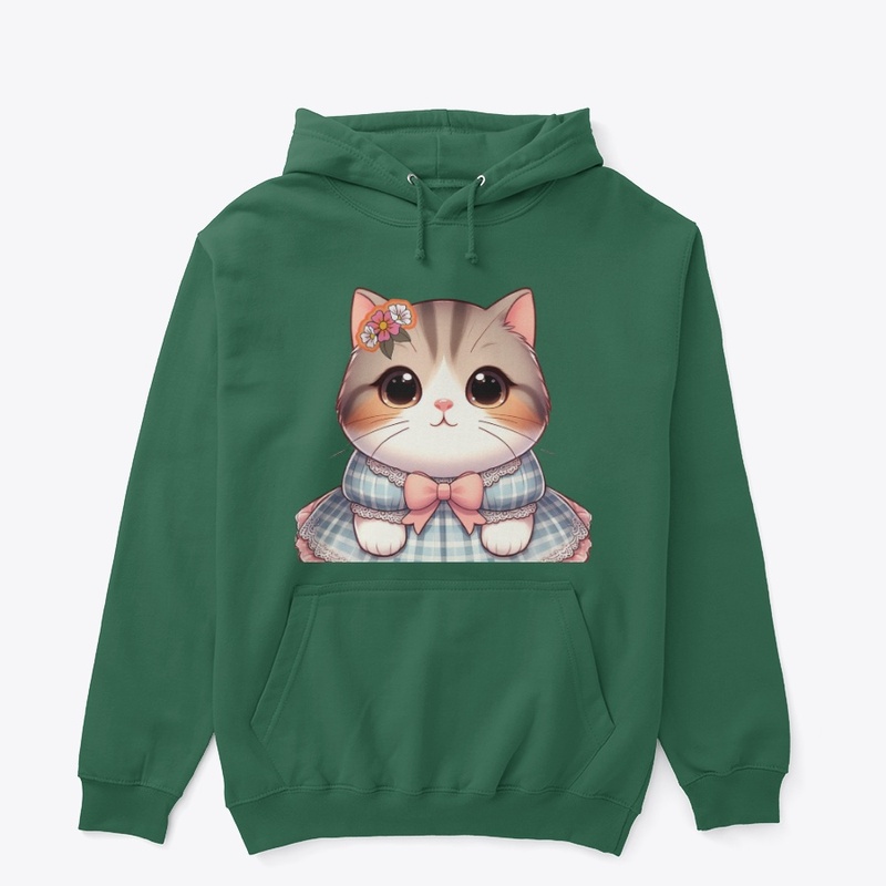 "Cute Kitty Tee: Purr-fect Joy!"