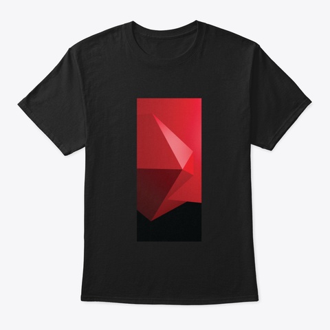 Red Star Black T-Shirt Front