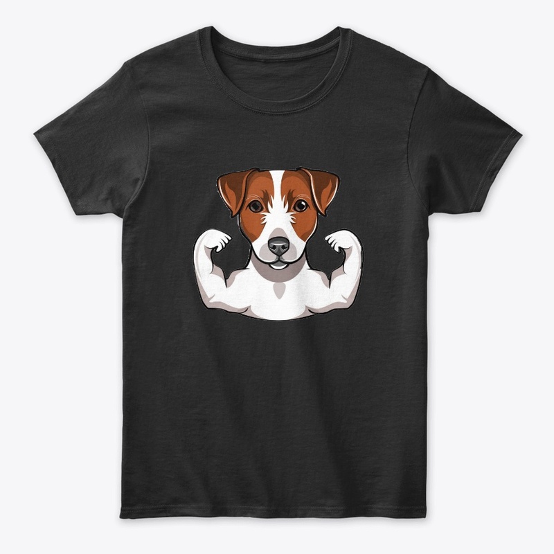 Jack Russell Terrier with muscule