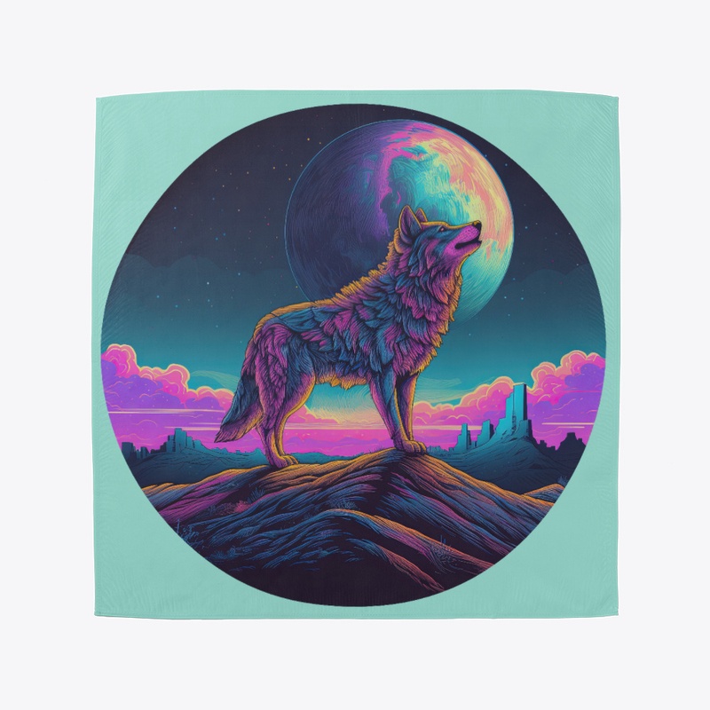 Dessert Plains Baying Wolf