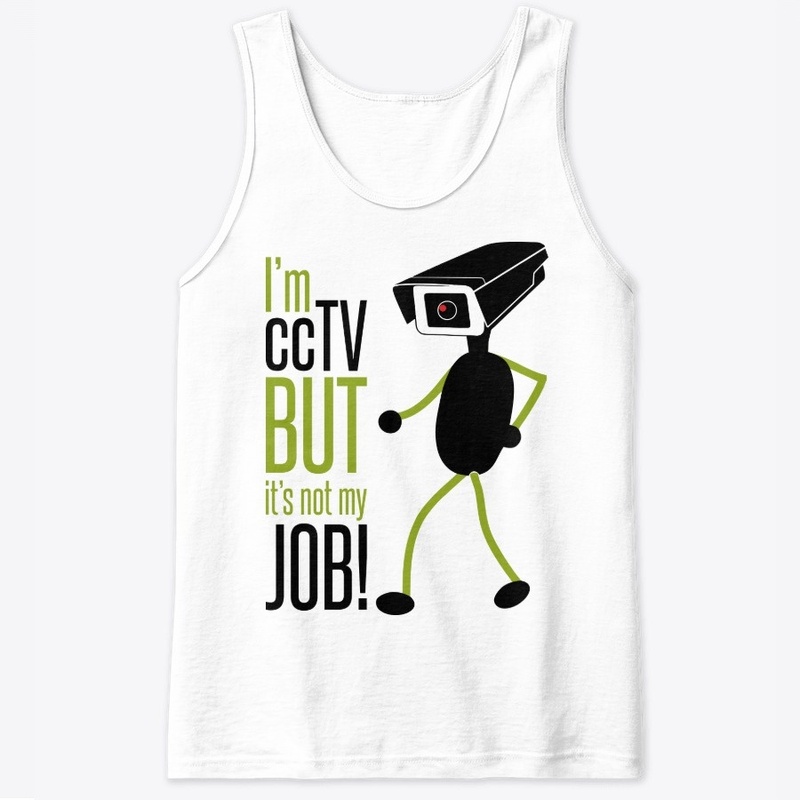 CCTV job tee-shirt design
