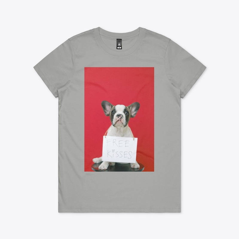 Free Kisses Dog T