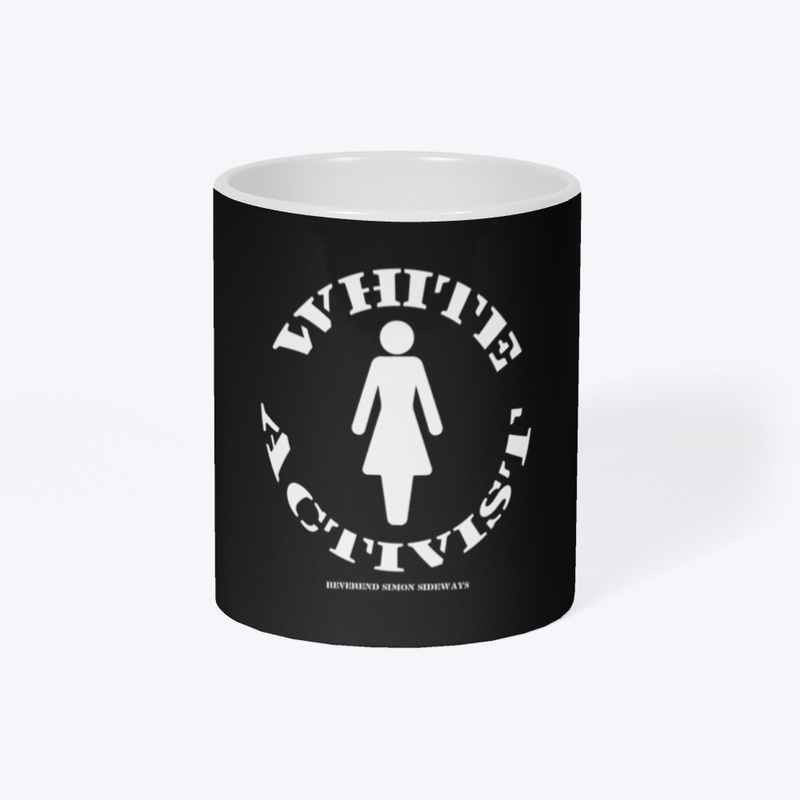 White Activist Woman