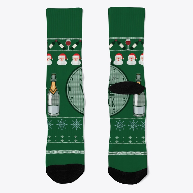 Funny WINE Ugly Christmas Sweater