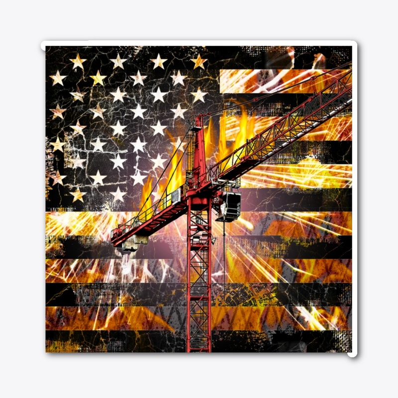 Tower Crane Operator Flag