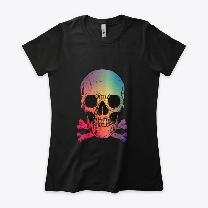 Rainbow skull