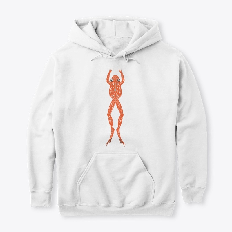 Orange Glowing Frog
