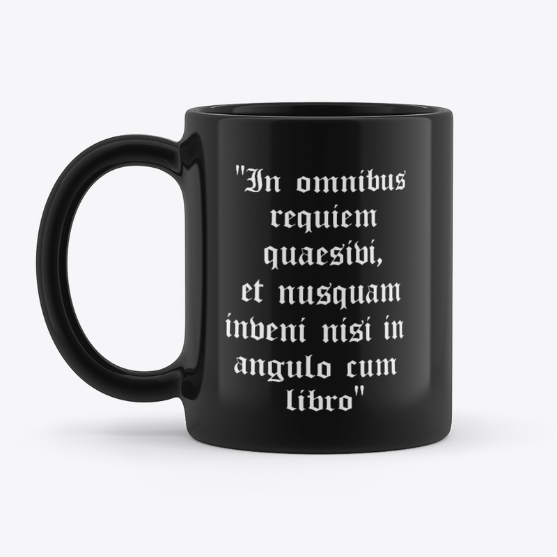 Book Lover - Latin and English Quote