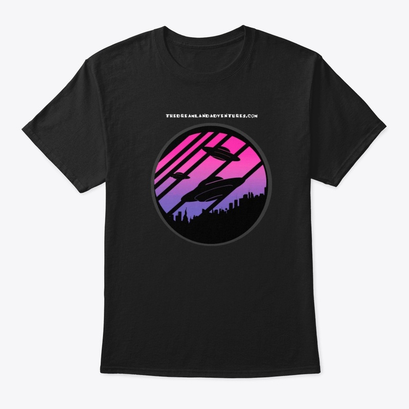 Grey UFO Dusk