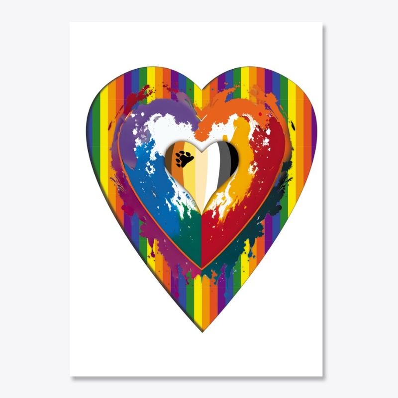 Gay Bear Pride Heart (1)