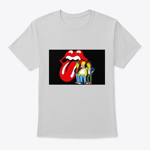 Camiseta Lengua  Light Steel Camiseta Front