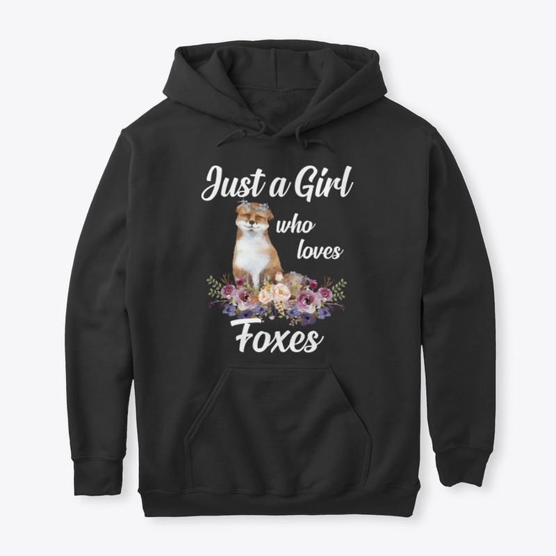 Girl Loves Foxes Flower Style
