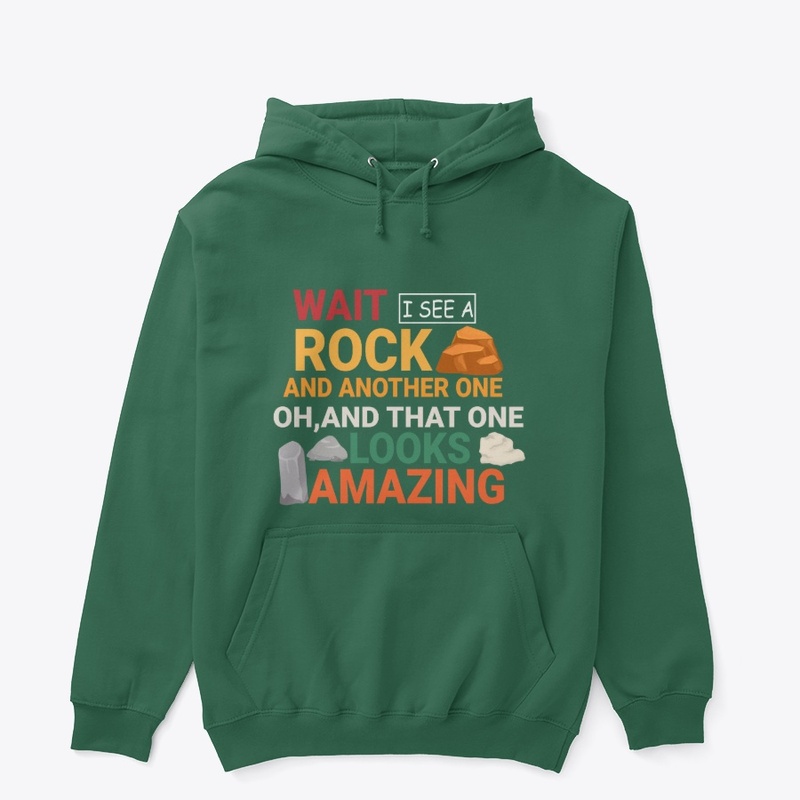 Wait I See a Rock design