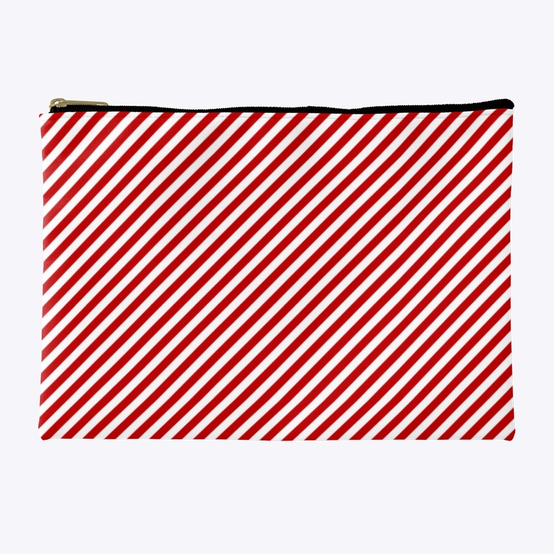 Christmas Candy Cane Strips