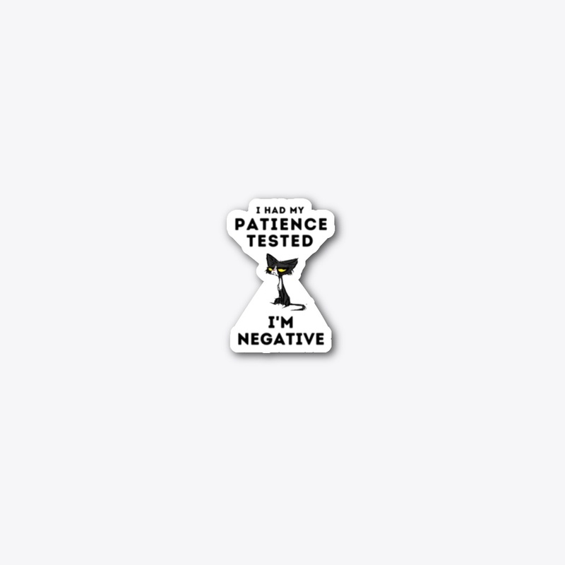 Test My Patience Cat Accessories