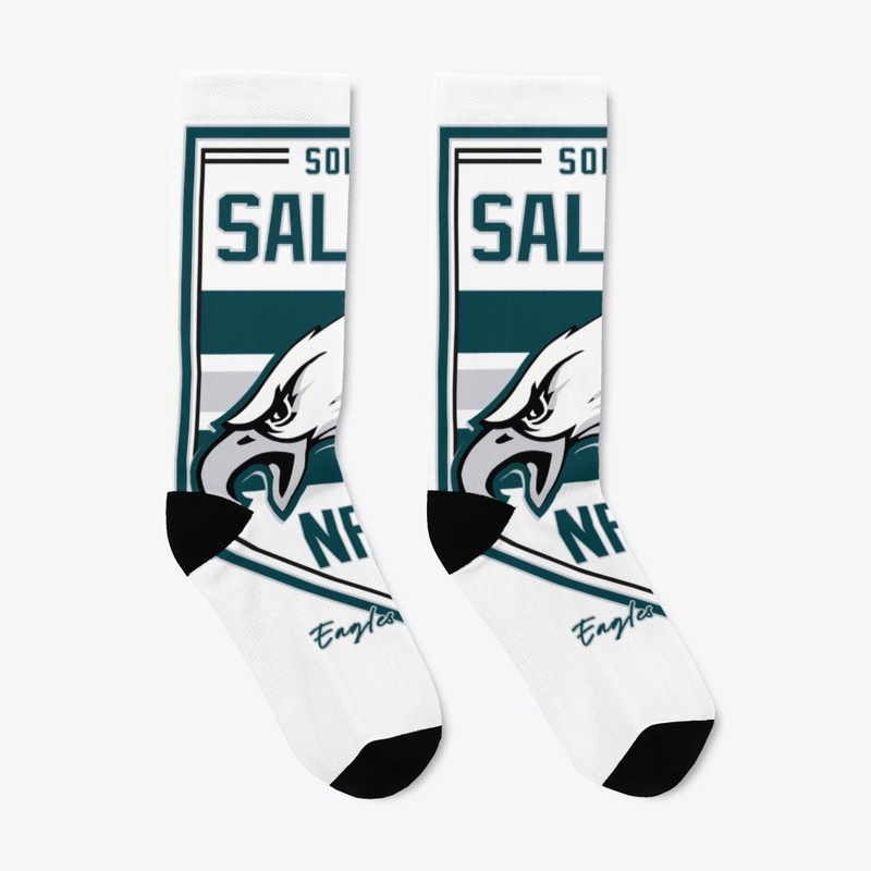 Green/Wht/Blk Eagles Edition Logo
