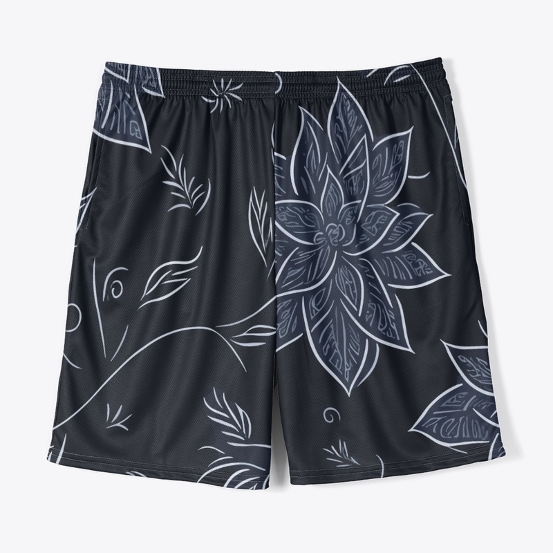 Floral Dark And Light Pattern