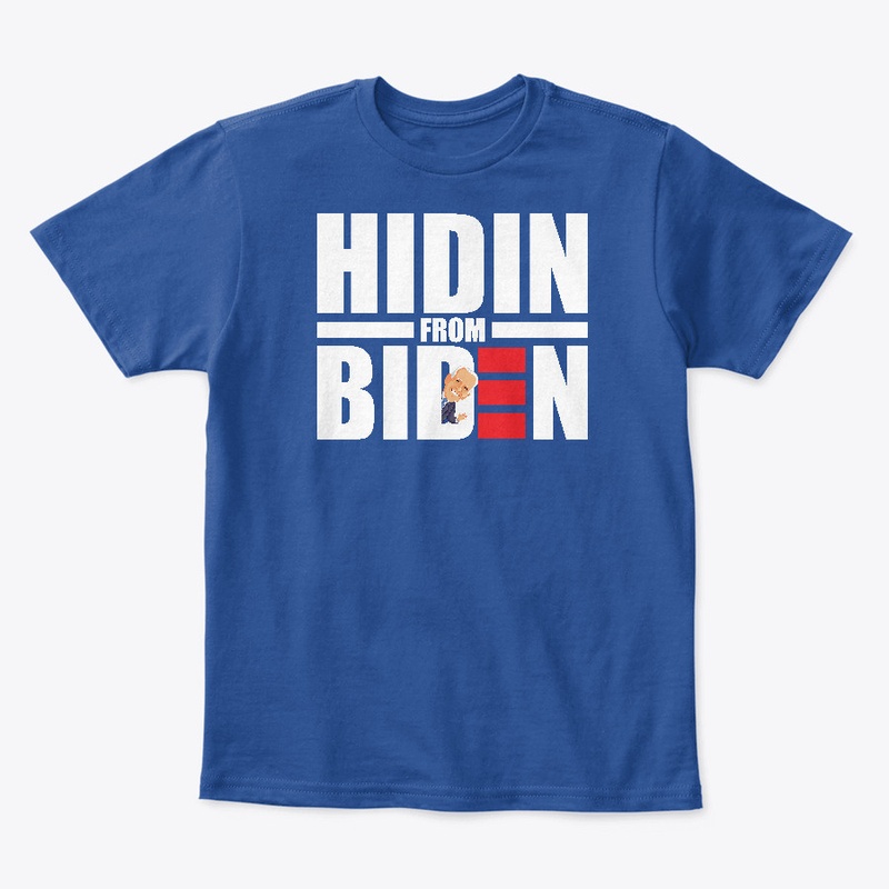 Hidin From Biden Kids Tee