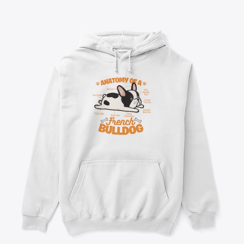 Funny Anatomy Of A French Bulldog Design