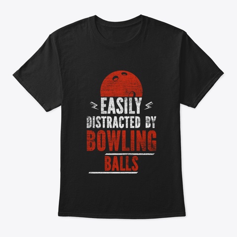 Bowling 8 Day3 Black T-Shirt Front