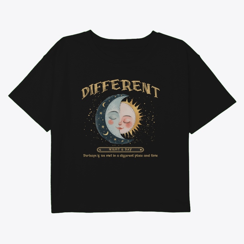 Different Night & Day Celestial Moon Sun