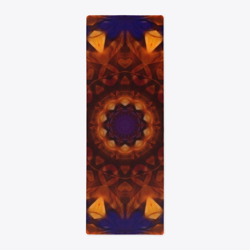 Blue Orange Kaleidoscsope