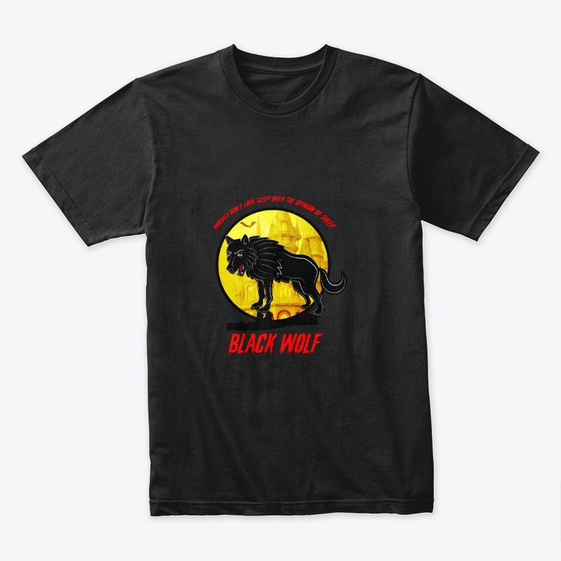 Black Fang Wolf T-Shirt