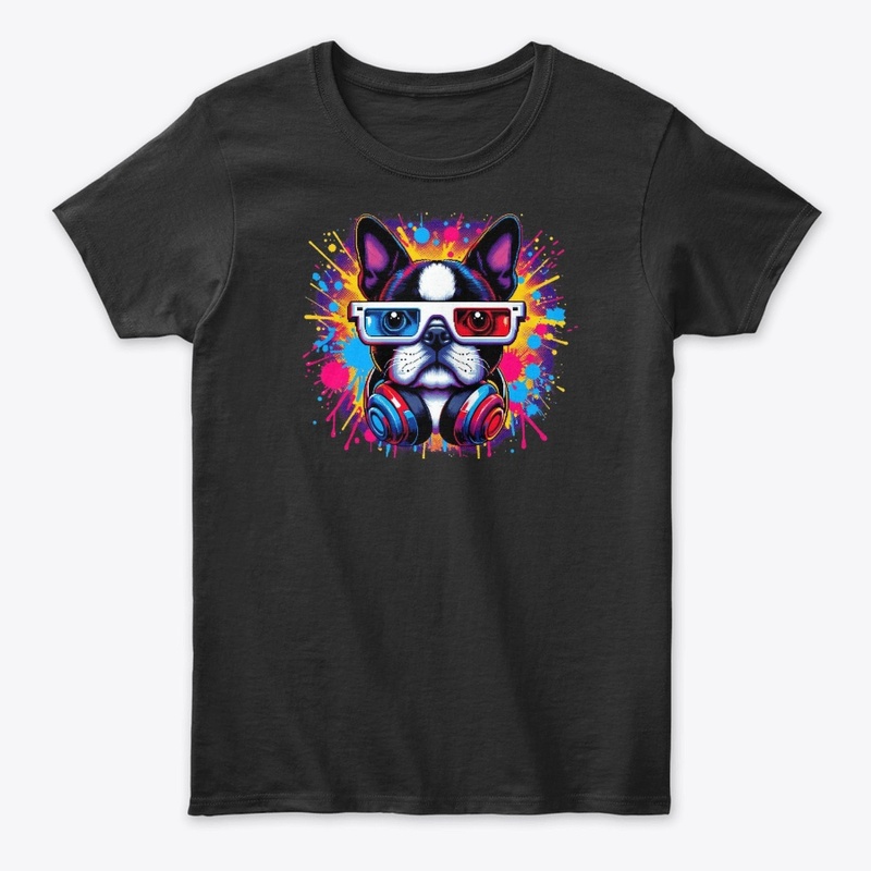 3D Boston Terrier 6