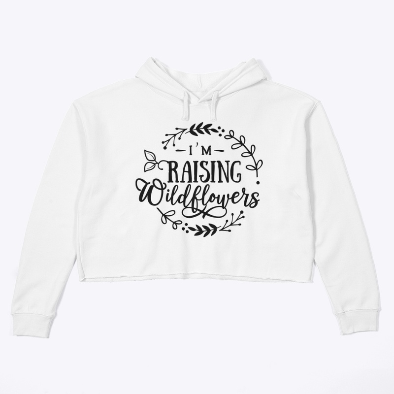I'm raising Wildflowers wreath