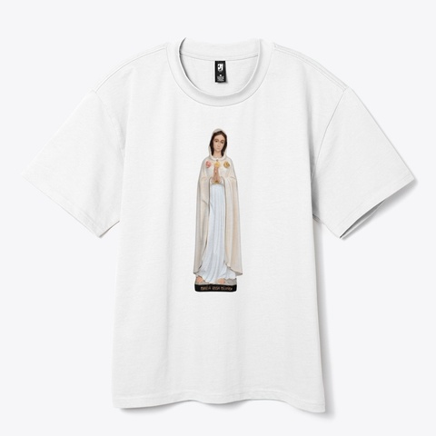 Rosa Mystica White T-Shirt Front