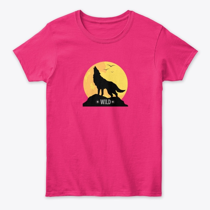 Wild Wolf Moon T-Shirt