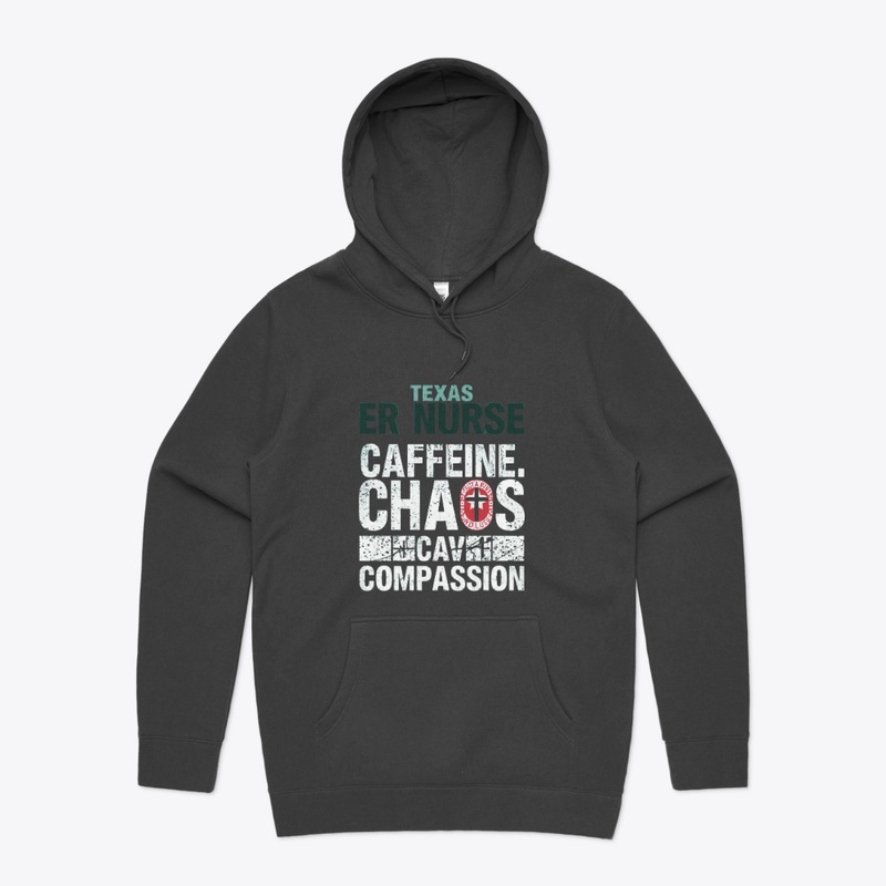 Texas ER Nurse Caffeine Chaos Tee