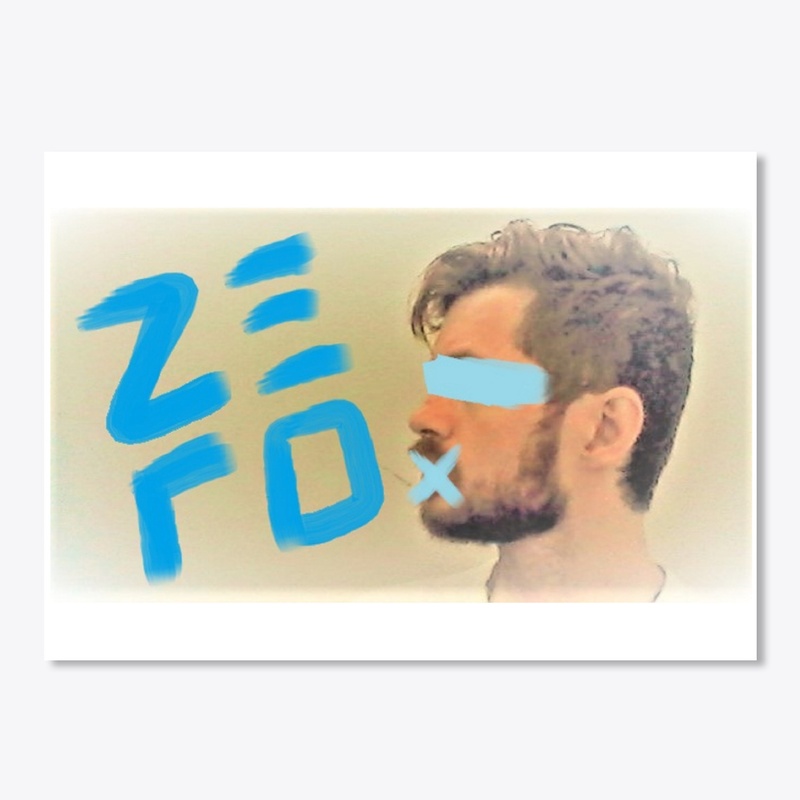 ZERO punk sticker