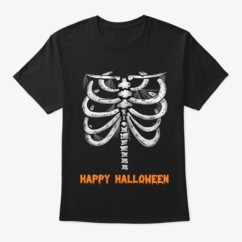 Happy Halloween Ribcage 