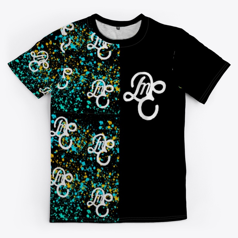 Dme Blue/Yellow Drip Apperal