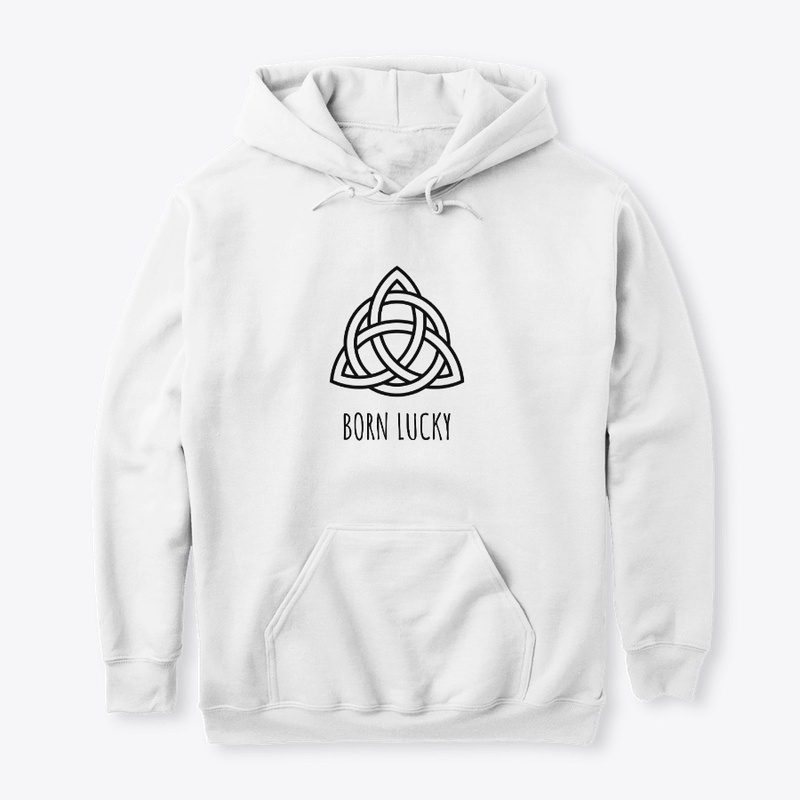 St. Pat's "Born Lucky" apparel