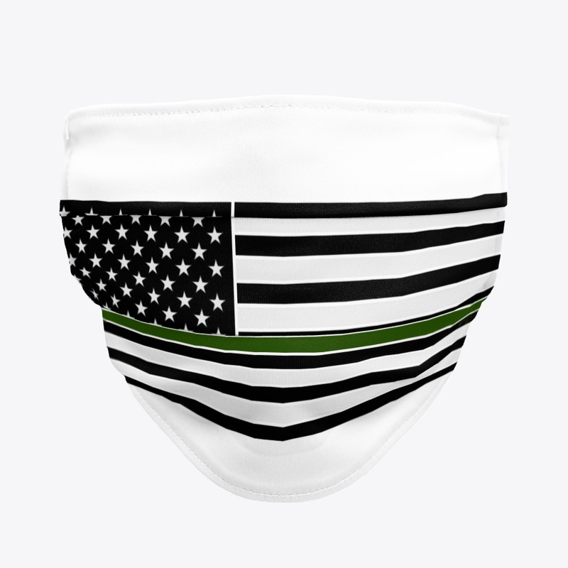 Thin Green Line Flag