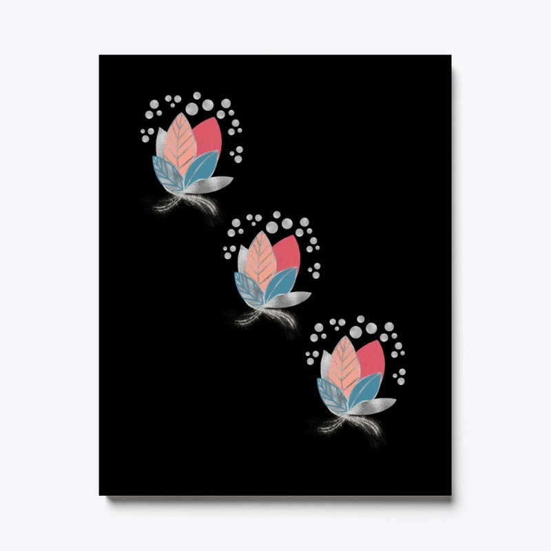 Pink and blue