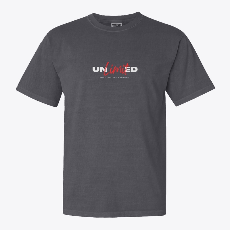 Unliimited , T shirt design 