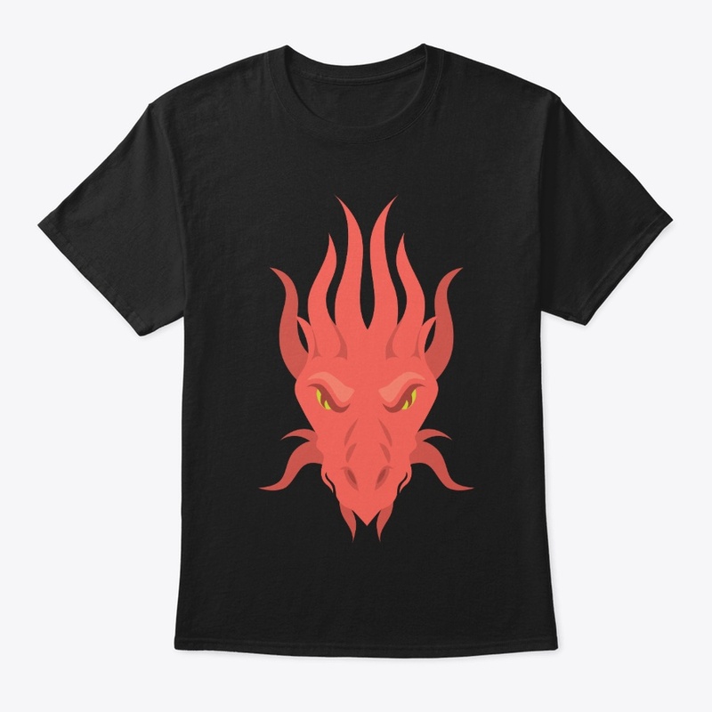 Pink Dragon Face