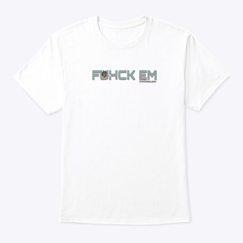 Rick Wall Fuhck Em' Box Logo Mens Tee 